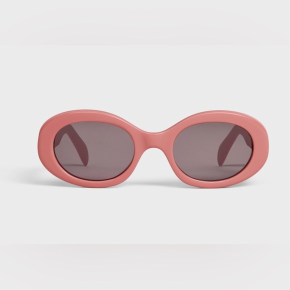 Celine Accessories - Celine TRIOMPHE 01 Sunglasses In Acetate Powder Rose New